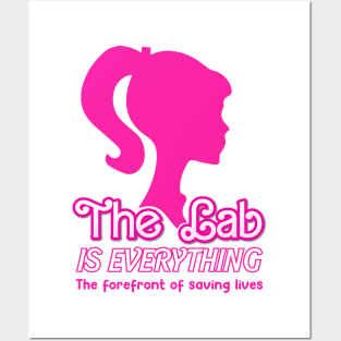 The Lab Is Everything The Forefront Of Saving Lives Groovy Posters and Art